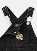 Black denim DUNGAREES LAFLAVIEN / 24H1BGK1SALK003