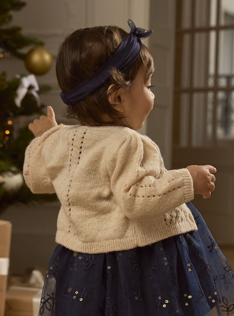 Ivory CARDIGAN LATATIANA / 24H1BFT1CAR005