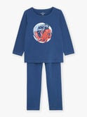 Navy blue pajama set with octopus motif KUIMAGE 1 / 24E5PG71PYT705