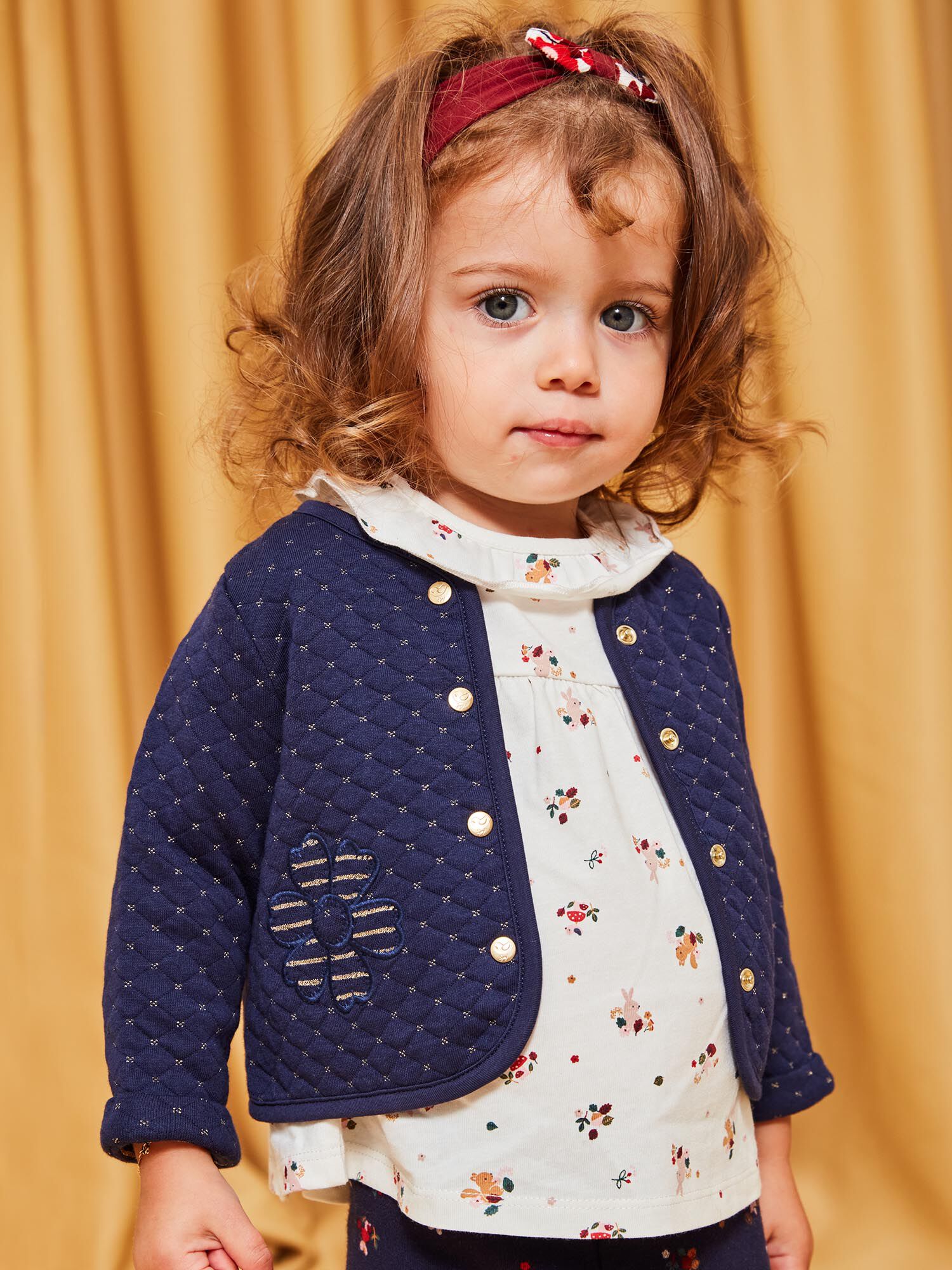 Baby girl hotsell navy blue cardigan