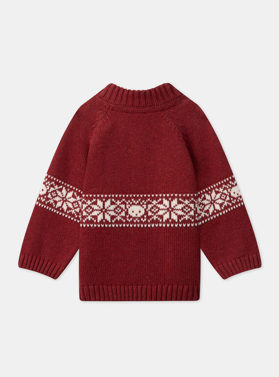 Burgundy PULLOVER LASIXON / 24H1BGR1PUL501