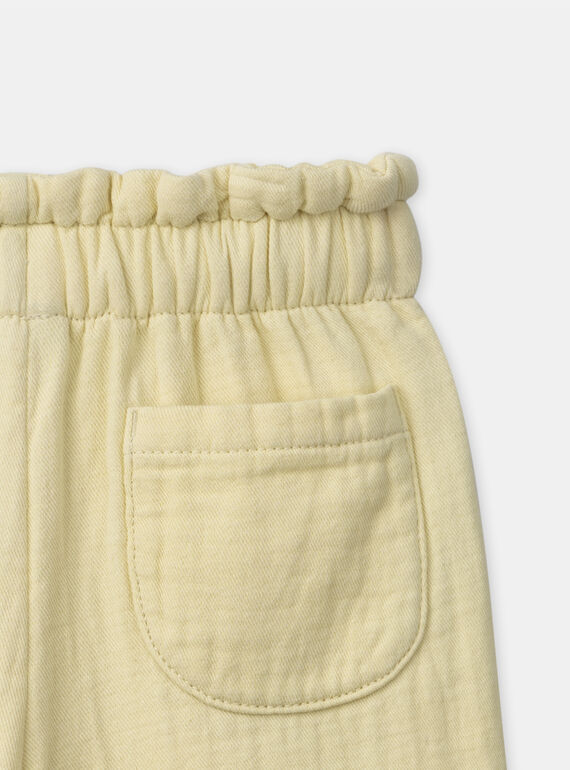 Yellow PANTS MLAPANETTE / 25E2PFK1PANB104