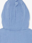 Baby boy blue hooded jacket ZOUHIR / 21E0CGG1VESC203