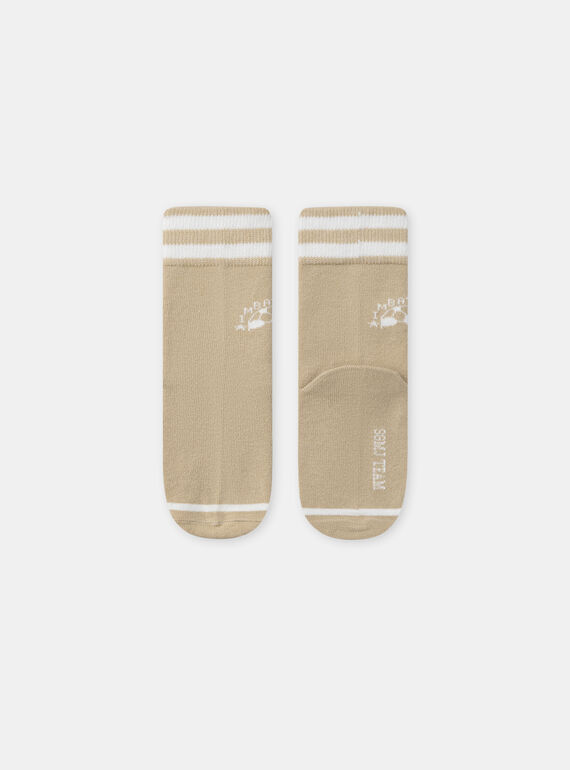 Beige SOCKS NEFOOTAGE / 25H4PGK1SOQA014
