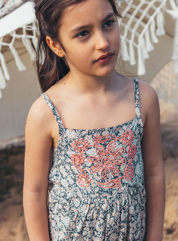 Blue SUNBATHING DRESS MRASORETTE / 25E2PFR1RBSC243