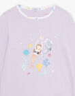 Child girl lavender mermaid and fish pajama set CHOUKETTE / 22E5PF43PYJ326
