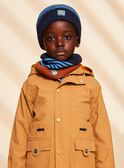 Two-toned striped print knit cap FRANAGE / 23E4PG52BON713
