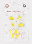 Golden yellow Hair clip RYENRIETTE / 19E4PFS1BRT106