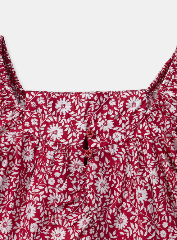 Red BLOUSE MODOLETTE / 25E2PFJ1CHEF506
