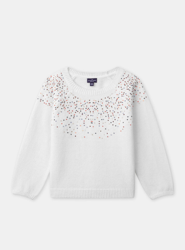 Off white PULLOVER NREPULETTE / 25H2PFY1PUL009