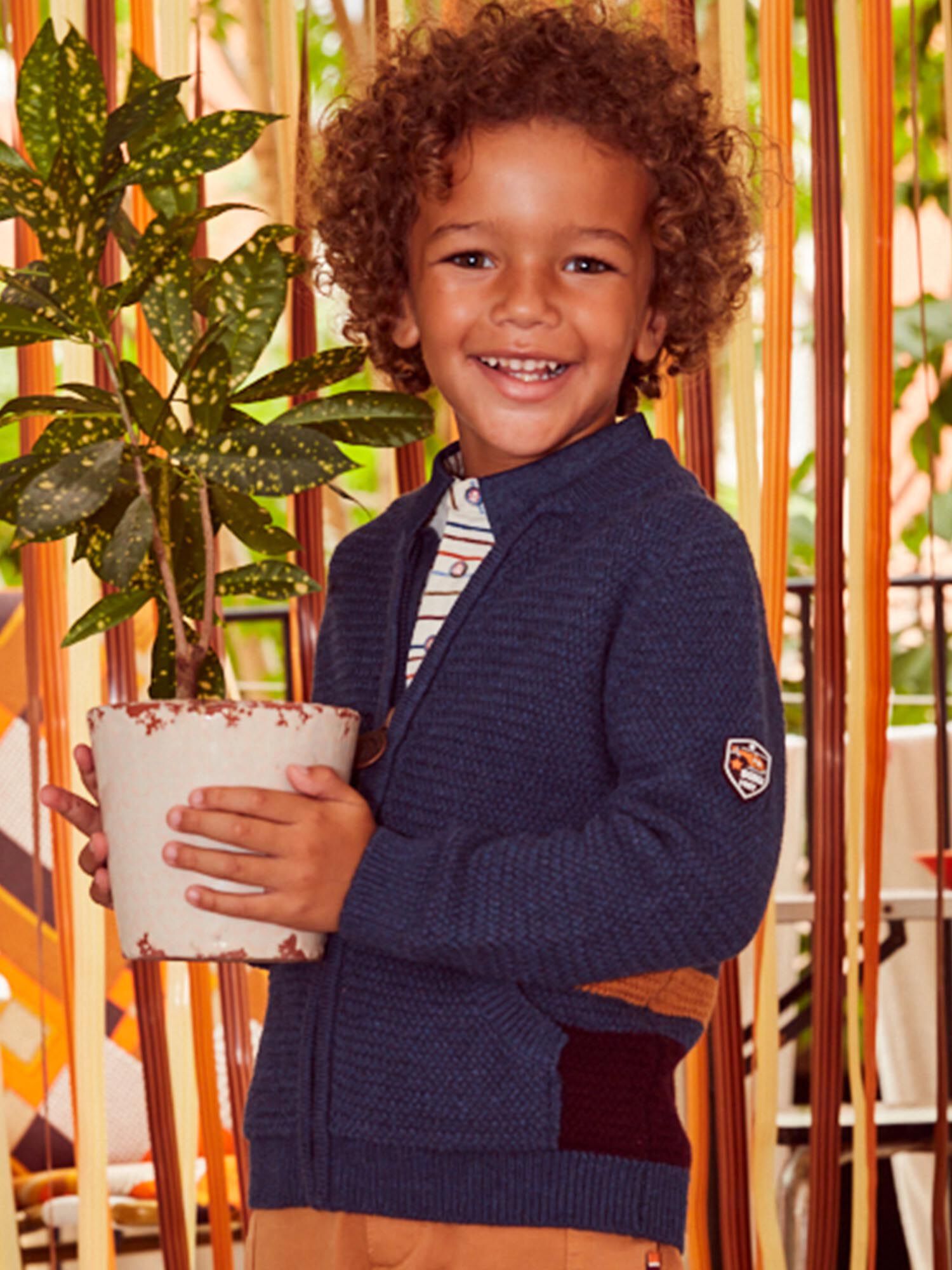 Navy kids clearance cardigan