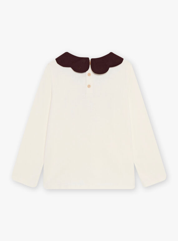 off white TEE SHIRT LS DUVETETTE / 22H2PFR1TML632