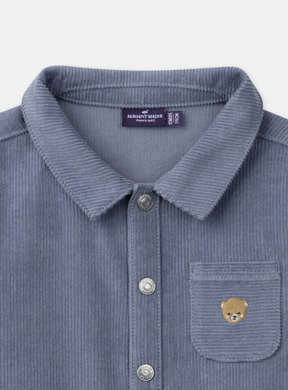 Greyish blue SHIRT NAORSO / 25H1BGW1CHM205