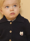 Navy KIDS CARDIGAN LAKRIS / 24H1BGM1GIL070