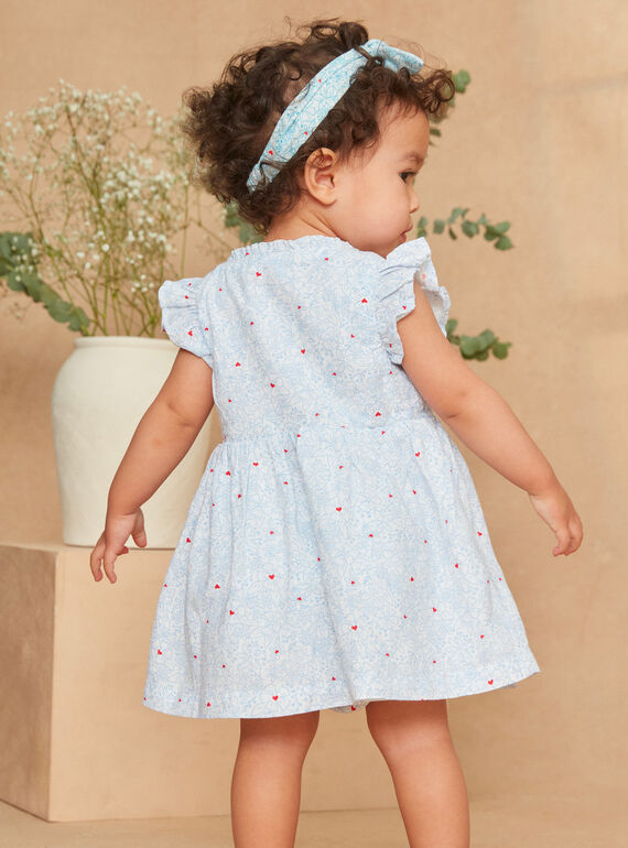 Printed wraparound dress KAPIA / 24E1BFN1ROB001