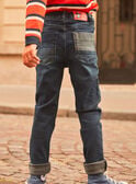 Raw denim embroidered slim jeans GOBLACAGE / 23H3PGD1JEAP271