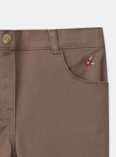 Brown PANTS NISLIMETTE / 25H2PFS1PAN821