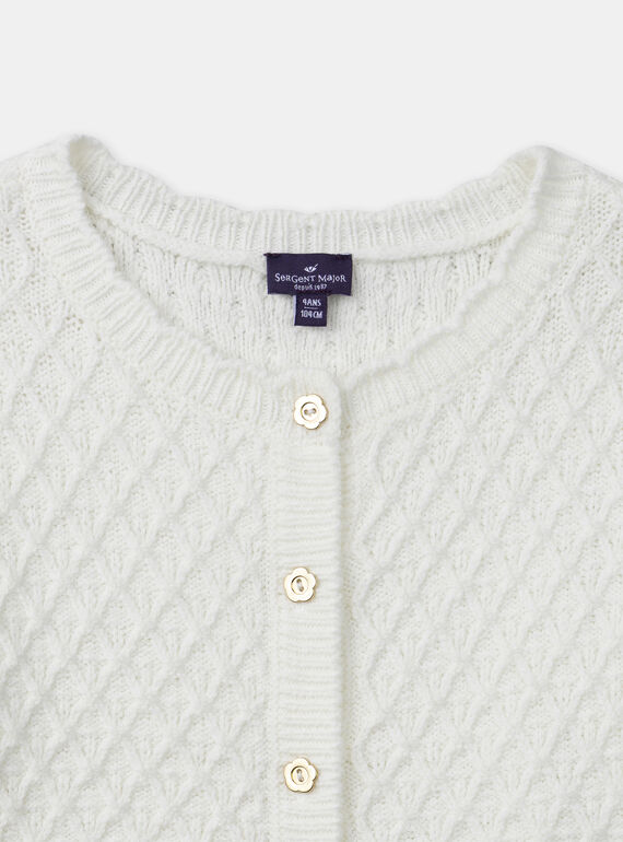 Off white CARDIGAN NIGIGIETTE / 25H2PFL2CAR001