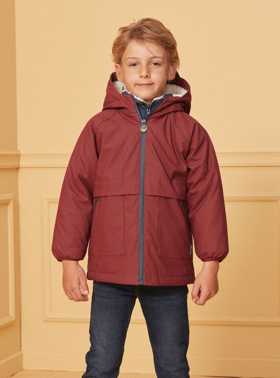 Burgundy RAINCOAT LINIDAGE / 24H3PG61IMP501