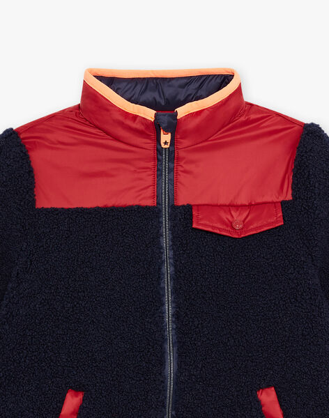 Reversible jacket burgundy DISHERPAGE / 22H3PGV2GIP503