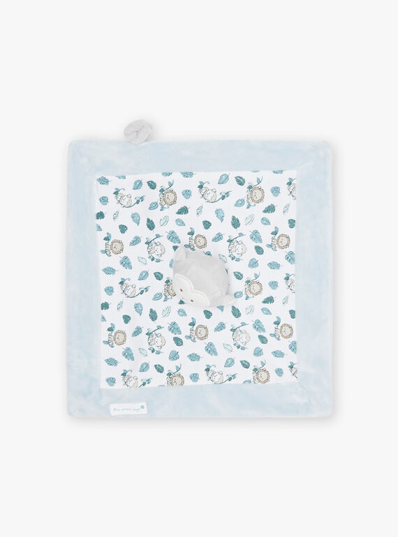 Velvet monkey blanket with jungle print birth boy COOPER / 22E0AGC1JOUC227