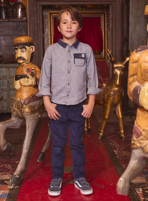 Navy PANTS LYBORAGE / 24H3PGO3PAN070