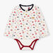 Baby boy's long-sleeved bodysuit with London print