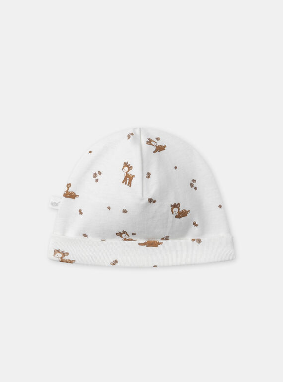 Off white NEWBORN BEANY NOEL / 25H0AM21BNA001