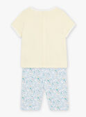 baby boy yellow pajamas CEIZAAC / 22E5BG51PYJ104