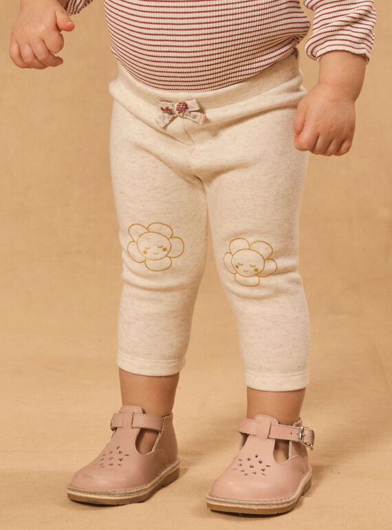 Heathered off white LEGGINGS (bottom) MABEA / 25E1BF71LG006