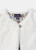 Off white CARDIGAN WHITHOUT SLEEVES NANORA / 25H1BFW1CSM009