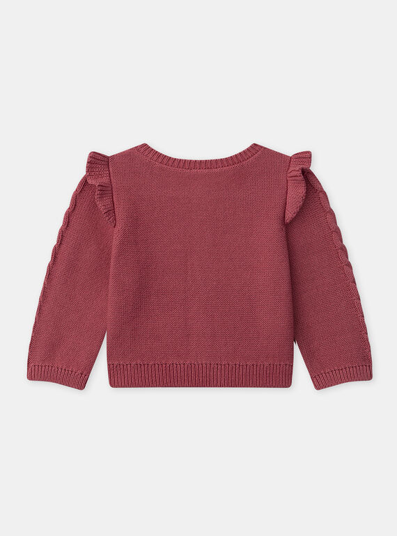 Strawberry rose CARDIGAN NAESTER / 25H1BFL2CAR308