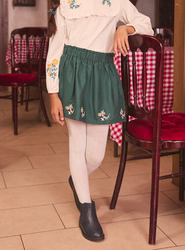 Green SKIRT LYJUPETTE / 24H2PFO1JUPG618