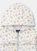 Off-white marl flower-patterned sweatshirt KRIFLETTE / 24E2PFB1JGHA011