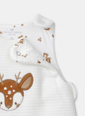 Off white BABY SLEEPING BAG NOANE / 25H0AM21TUR001