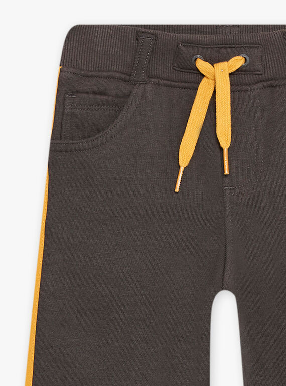 Child Boy Black Tiger Shorts CEZOJAGE / 22E3PG91BERJ905