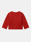 Red CARDIGAN MAURINE / 25E1BFQ1CAR050