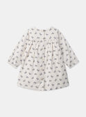 Ivory DRESS LATRISHA / 24H1BFT1ROB005