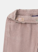 Pink PANTS NRAVELETTE / 25H2PFV1PAND332
