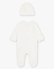 Baby Girl's Velvet Pajamas and Matching Hat DOLOR_B / 22H0NMH1GRE001