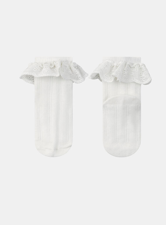 Socks with lace KAFLAVIE / 24E4BFL1SOQ001