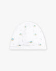 White printed romper and bonnet birth mixed CORIN_B / 22E0NMI2GRE000
