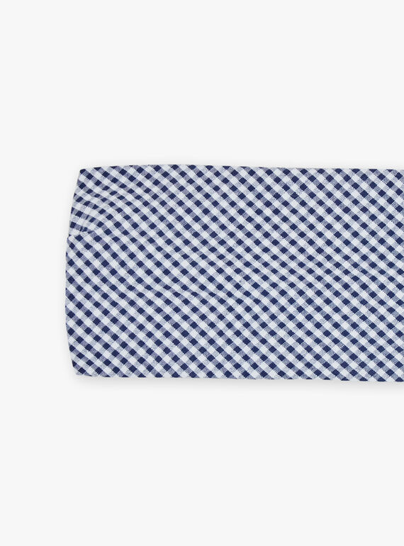 Gingham print headband FANILA / 23E4BFN1BAN001