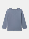 Blue TEE SHIRT LS NLOBLAGE / 25H3PGW1TMLC219