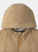 Beige PARKA MROULAGE / 25E3PG31PAR080