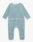 Velvet 2-piece fancy print sleep suit DECESAR / 22H5BGW1GRE205