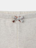 Heathered off white LEGGINGS (bottom) MABEA / 25E1BF71LG006