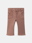 Rose wood PANTS MANORA / 25E1BFK1PAN312