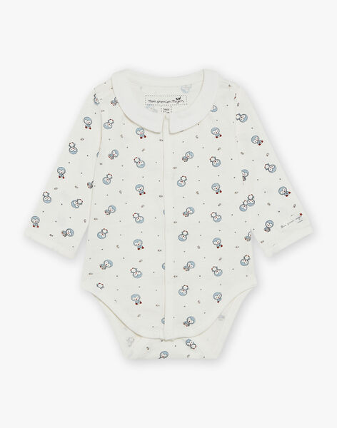 Baby bodysuit, overalls and bib set DOLPH / 22H0CGI2ENS216
