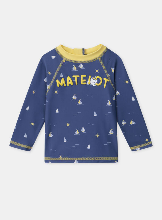 Medium blue UV TEE SHIRT MISAM / 25E4BGC2TUV208